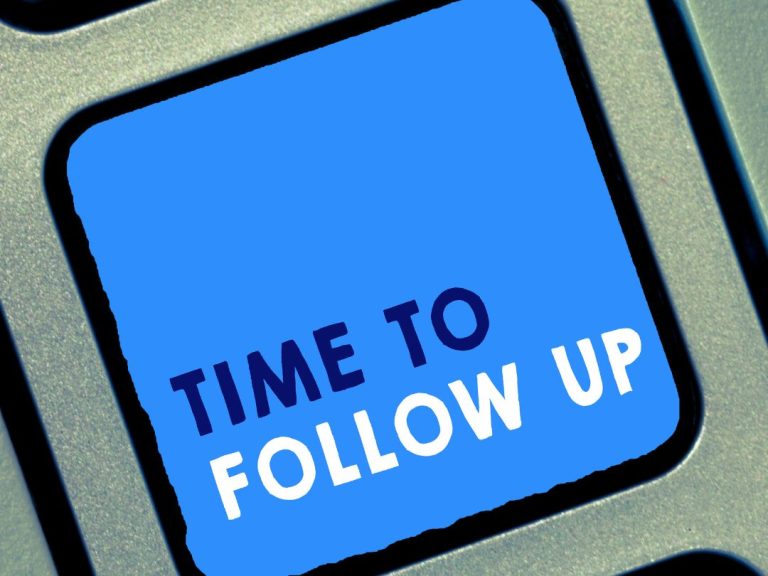 Kepentingan Follow Up Selepas Temu Duga