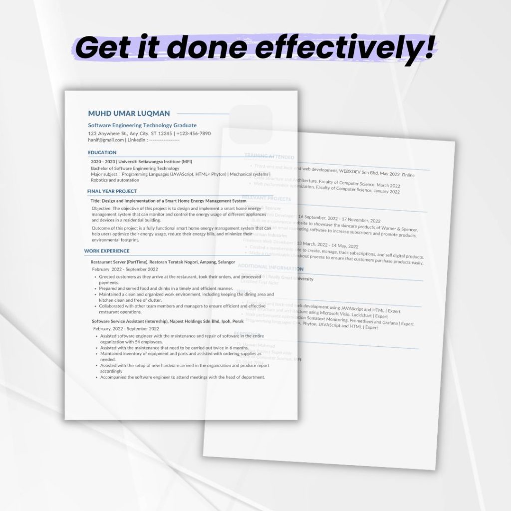 Download Free Resume Template